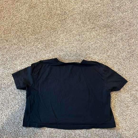 The Nike Tee cropped oversized cotton short sleeve T shirt. EUC. Soft & stretchy - Picture 4 of 8